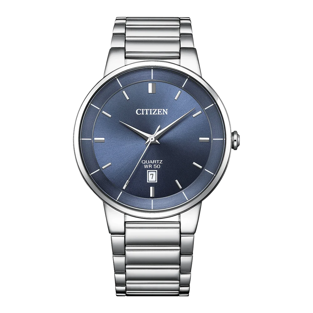 Citizen Quartz Blue Dial Men's Watch (BI5120-51L)